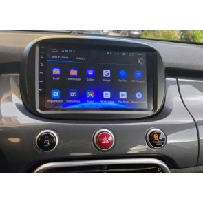 Fiat 500X Android 14 Autoradio Navigazione GPS Auto Stereo Lettore Multimediale con 8+256GB Bluetooth DAB DSP USB 4G WiFi Telecamere 360° CarPlay Android Auto - 9