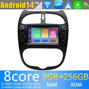 6,2" Android 14.0 Autoradio con Navigatore GPS per Peugeot 206 (2000-2016)-1