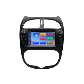 Peugeot 206 Android 14 Autoradio Navigazione GPS Auto Stereo Lettore Multimediale con 8+256GB Bluetooth DAB DSP USB 4G WiFi Telecamere 360° CarPlay Android Auto - Android 14.0 Autoradio con Navigatore GPS per Peugeot 206 (2000-2016)