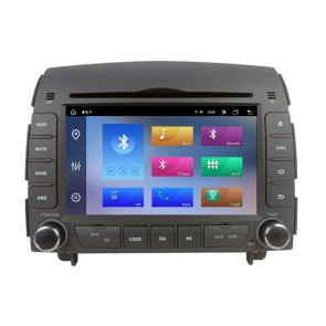 Hyundai Sonata Android 14 Autoradio Lettore DVD con 8GB+256GB Bluetooth Comandi al volante DSP DAB USB 4G WiFi OBD2 CarPlay - Android 14.0 Autoradio Navigatore GPS per Hyundai Sonata (2004-2009)