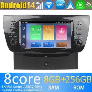 6,2" Android 14.0 Autoradio con Navigatore GPS per Fiat Doblo (Dal 2010)-1