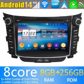 7" Android 13.0 Autoradio Navigatore GPS Specifico per Hyundai i30 (2011-2017)-1