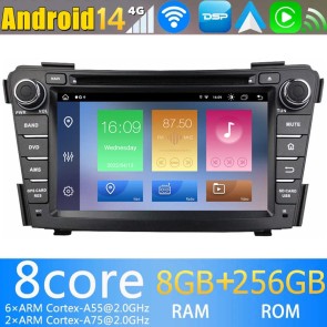 7" Android 14.0 Autoradio con Navigatore GPS per Hyundai i40 (Dal 2011)-1