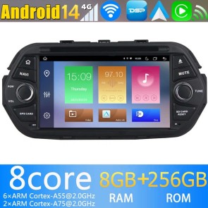 7" Android 14.0 Autoradio con Navigatore GPS per Fiat Tipo (2015-2018)-1