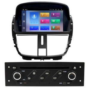 Peugeot 207 Android 14 Autoradio Navigazione GPS Auto Stereo Lettore Multimediale con 8+256GB Bluetooth DAB DSP USB 4G WiFi Telecamere 360° CarPlay Android Auto - 7