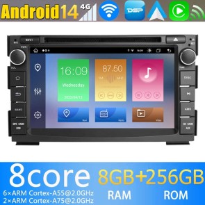 7" Android 14.0 Autoradio con Navigatore GPS per Kia Ceed (2009-2012)-1
