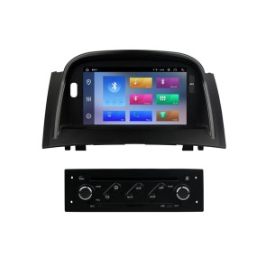 Renault Megane II Android 14 Autoradio Navigazione GPS Auto Stereo Lettore Multimediale con 8+256GB Bluetooth DAB DSP USB 4G WiFi Telecamere 360° CarPlay Android Auto - 7