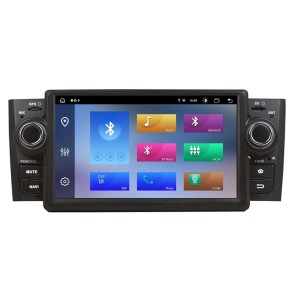Fiat Punto Android 14 Autoradio Navigazione GPS Auto Stereo Lettore Multimediale con 8+256GB Bluetooth DAB DSP USB 4G WiFi Telecamere 360° CarPlay Android Auto - 7