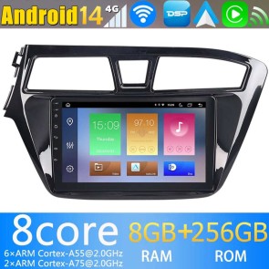 9" Android 14.0 Autoradio con Navigatore GPS per Hyundai i20 (2014-2018)-1
