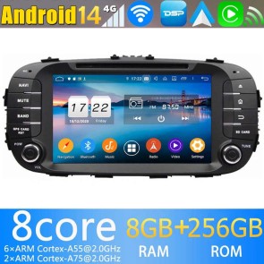 8" Android 14.0 Autoradio Navigatore GPS Specifico per Kia Soul (2014-2019)-1