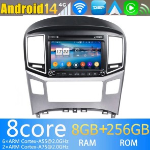 8" Android 14.0 Autoradio Navigatore GPS Specifico per Hyundai Grand Starex (2016-2019)-1