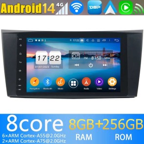 8" Android 13.0 Autoradio Navigatore GPS Specifico per Mercedes CLS W219 (Dal 2003)-1