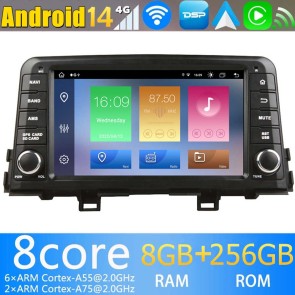 8" Android 14.0 Autoradio con Navigatore GPS per Kia Picanto (2017-2022)-1