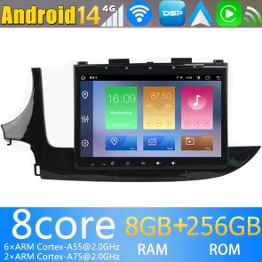 9" Android 14.0 Autoradio con Navigatore GPS per Opel Mokka (2016-2019)-1