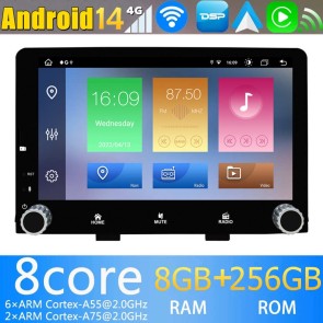 9" Android 14.0 Autoradio con Navigatore GPS per Kia Rio (2017-2023)-1