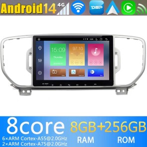 9" Android 14.0 Autoradio con Navigatore GPS per Kia Sportage 4 (Dal 2016)-1