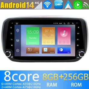 9" Android 14.0 Autoradio con Navigatore GPS per Hyundai Santa Fe (2018-2022)-1