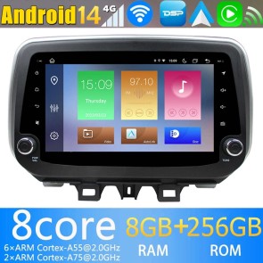 9" Android 14.0 Autoradio con Navigatore GPS per Hyundai Tucson (2018-2020)-1