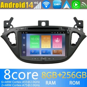 8" Android 14.0 Autoradio con Navigatore GPS per Opel Corsa E (2014-2019)-1