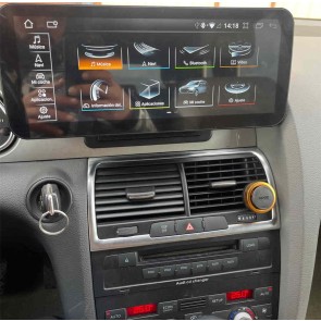 Audi Q7 Android 12 Autoradio Lettore DVD con 8-Core 8GB+128GB Touchscreen Bluetooth Controllo del volante Microfono DAB DSP SWC USB WiFi 4G LTE CarPlay Android Auto - 12,3