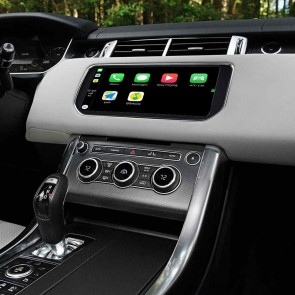 Range Rover Sport Android 10.0 Autoradio Lettore DVD con 8-Core 8GB+64GB Touchscreen Bluetooth Comandi al volante DAB SD USB DSP WiFi 4G LTE CarPlay - 10,25