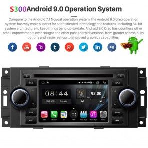 S300 Android 9.0 Autoradio Navigatore GPS Specifico per Chrysler Town & Country (2001-2007)-1