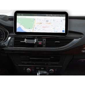 Audi A6 Android 13 Autoradio Lettore DVD con 8GB+128GB Bluetooth Controllo del volante DAB DSP WiFi 4G CarPlay Android Auto - 12,3
