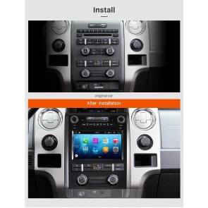 Ford F-350 S200 Android 8.0 Autoradio Lettore DVD con Octa-Core Touchscreen Vivavoce Bluetooth Microfono DAB CD SD USB 4G Wifi TV OBD MirrorLink Carplay - S200 Android 8.0 Autoradio Navigatore GPS Specifico per Ford F-350 (2009-2012)