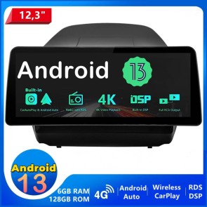 12,3" Android 13.0 Car Stereo Navigatore GPS Navigazione per Hyundai Tucson (Dal 2009)-1
