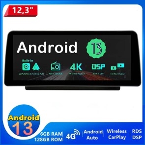 12,3" Android 13.0 Car Stereo Navigatore GPS Navigazione per Skoda Superb 2 B6 (2008-2015)-1