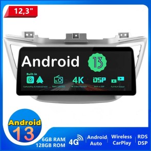 12,3" Android 13.0 Car Stereo Navigatore GPS Navigazione per Hyundai ix35 (2015-2018)-1