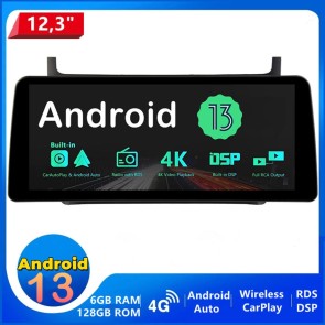 12,3" Android 13.0 Car Stereo Navigatore GPS Navigazione per VW Polo Mk5 (2009-2017)-1