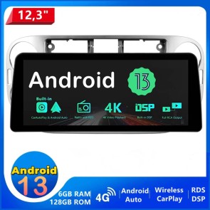 12,3" Android 13.0 Car Stereo Navigatore GPS Navigazione per VW Tiguan I (2007-2016)-1