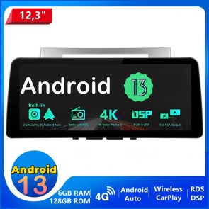 12,3" Android 13.0 Car Stereo Navigatore GPS Navigazione per Toyota Corolla Verso (2004-2009)-1