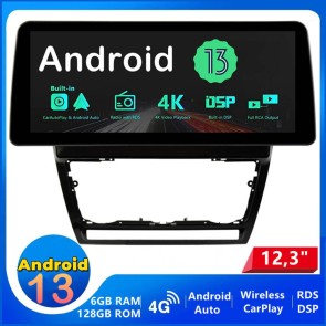 12,3" Android 13.0 Car Stereo Navigatore GPS Navigazione per Skoda Octavia Mk2 A5 (2004-2013)-1