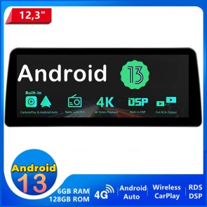 12,3" Android 14.0 Car Stereo Navigatore GPS Navigazione per Chevrolet Trax (2017-2022)-1