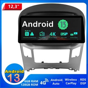 12,3" Android 13.0 Car Stereo Navigatore GPS Navigazione per Hyundai H1 (2016-2018)-1