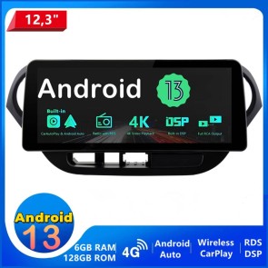 12,3" Android 13.0 Car Stereo Navigatore GPS Navigazione per Hyundai i10 (2013-2018)-1