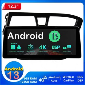12,3" Android 13.0 Car Stereo Navigatore GPS Navigazione per Hyundai i20 (2014-2017)-1