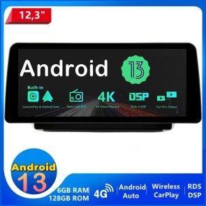 12,3" Android 13.0 Car Stereo Navigatore GPS Navigazione per Peugeot 208 (Dal 2012)-1