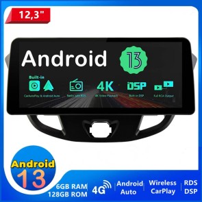 12,3" Android 13 Car Stereo Navigatore GPS Navigazione per Ford Transit Custom (Dal 2012)-1