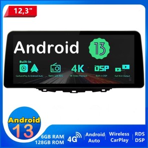 12,3" Android 13.0 Car Stereo Navigatore GPS Navigazione per Suzuki Kizashi (Dal 2009)-1