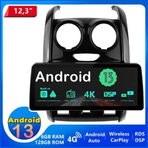 12,3" Android 13.0 Car Stereo Navigatore GPS Navigazione per Renault Duster (2015-2020)-1