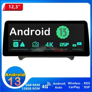 12,3" Android 13 Car Stereo Navigatore GPS Navigazione per Audi TT MK2 (2006-2014)-1