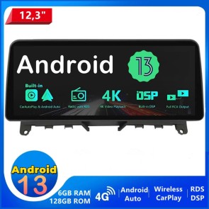 12,3" Android 13 Car Stereo Navigatore GPS Navigazione per Mercedes Classe C W204 (Dal 2007)-1