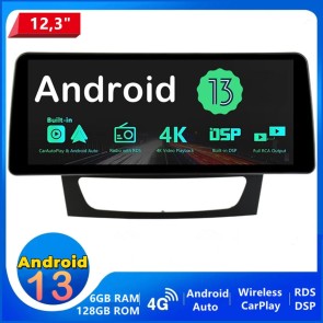 12,3" Android 14 Car Stereo Navigatore GPS Navigazione per Mercedes Classe E W211 (Dal 2001)-1