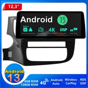 12,3" Android 13.0 Car Stereo Navigatore GPS Navigazione per Mitsubishi Outlander 3 (2012-2018)-1