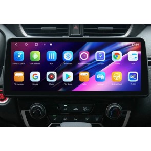 Renault Trafic Android 13.0 Autoradio Lettore DVD con 12,3 Pollici QLED Touchscreen 8-Core 6GB+128GB Bluetooth Vivavoce RDS DAB DSP USB 4G LTE WiFi Wireless CarPlay - Android 13.0 Car Stereo Navigatore GPS Navigazione per Renault Trafic 3 (Dal 2014)