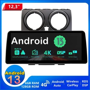 12,3" Android 13.0 Car Stereo Navigatore GPS Navigazione per Nissan Qashqai (2006-2013)-1