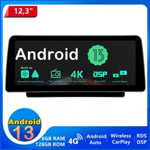 12,3" Android 13.0 Car Stereo Navigatore GPS Navigazione per Jeep Wrangler 3 JK (2011-2018)-1